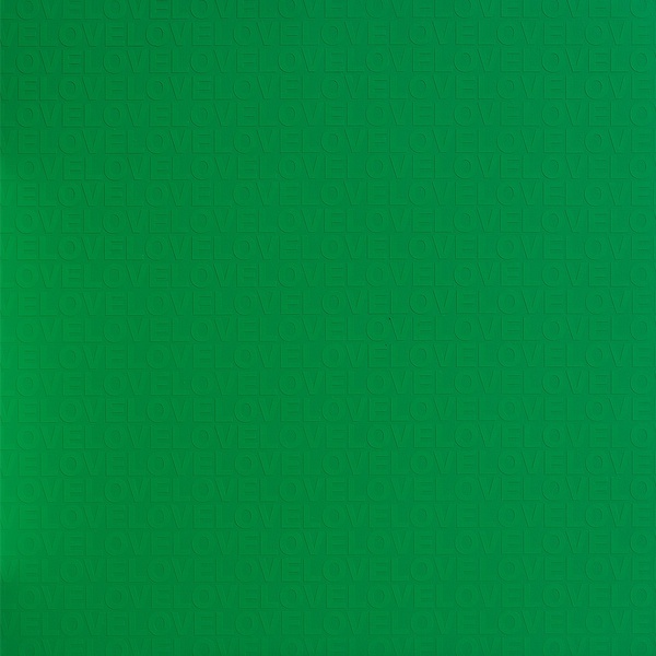 GREEN IN LOVE #2, 2009 Acrylic on canvas 150 x 150cm